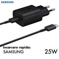 Incarcator priza SAMSUNG 25W Galaxy S23 Ultra S24 S22 Plus Z Fold Flip