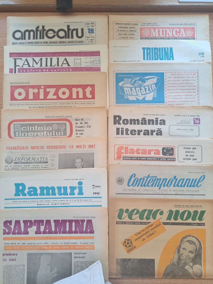 Ziare comuniste, set 100 lei