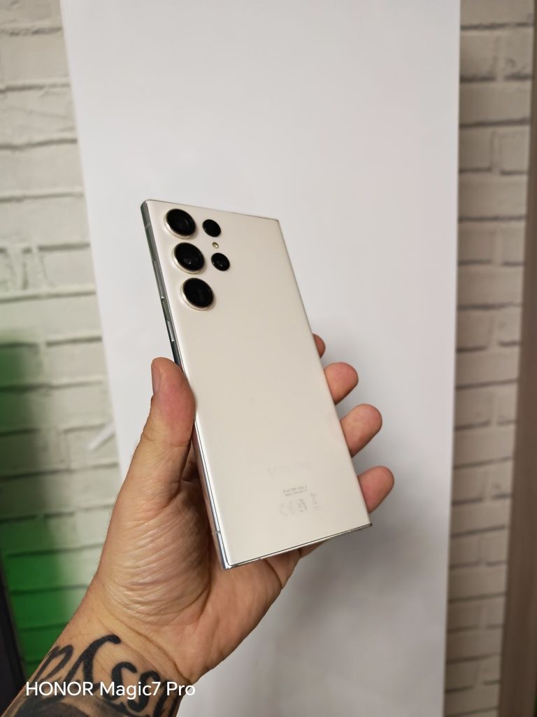 Samsung S23 Ultra White 256GB totul original liber retea