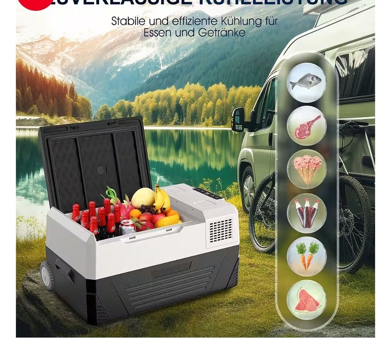 Lada frigorifica auto/ camping 12/24V sau220