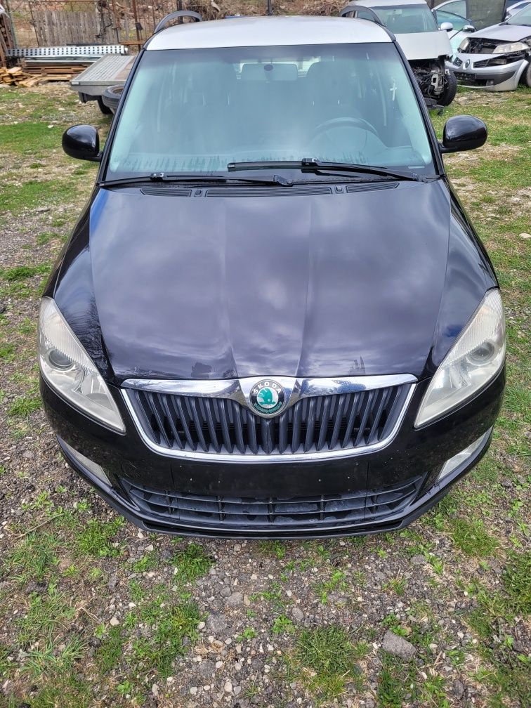 Bara fata - spate, stopuri Skoda fabia 2 facelift