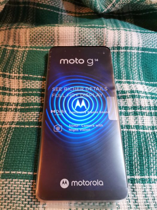 Motorola Moto G14, чисто нов, неразпечатан