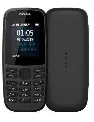 Telefon mobil Nokia 105, Dual SIM, 4G, Black, cu garantie