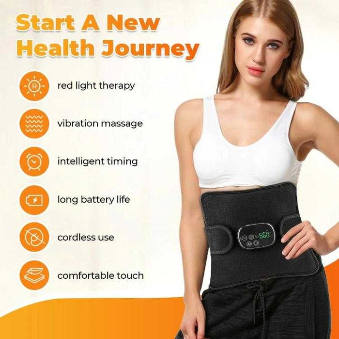 Терапия Infrared Масаж с Червена Светлина Дълбоко Облекчение Тяло Гръб