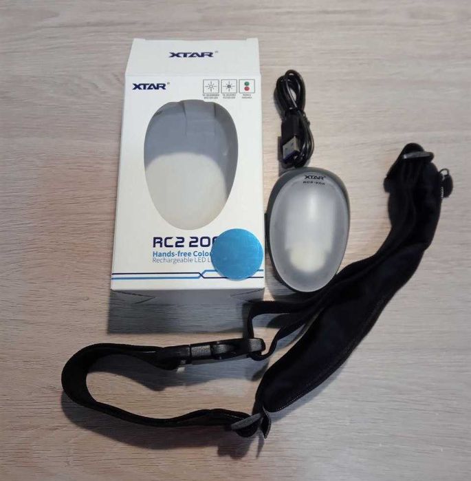 Чисто нов, запечатан фенер XTAR RC2 200.