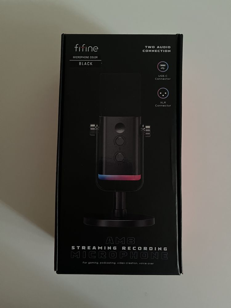 Микрофон Fifine am8 black