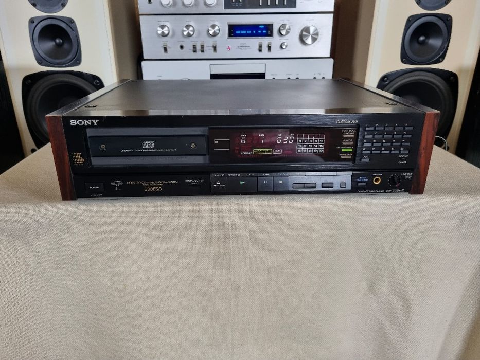 Cd Player Sony CDP-338 ESD. 18 Bit. Perfect functional.