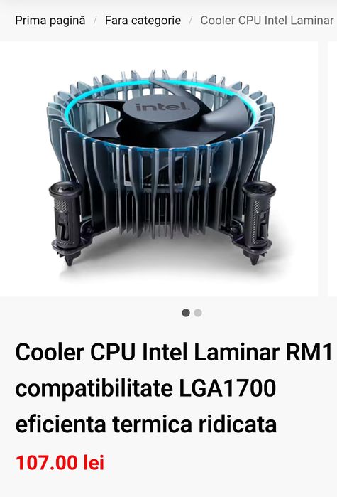Vând Cooler CPU nou.