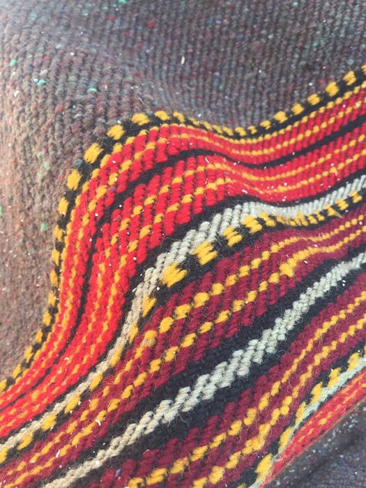 Ръчно тъкана ЧЕРГА вълнена