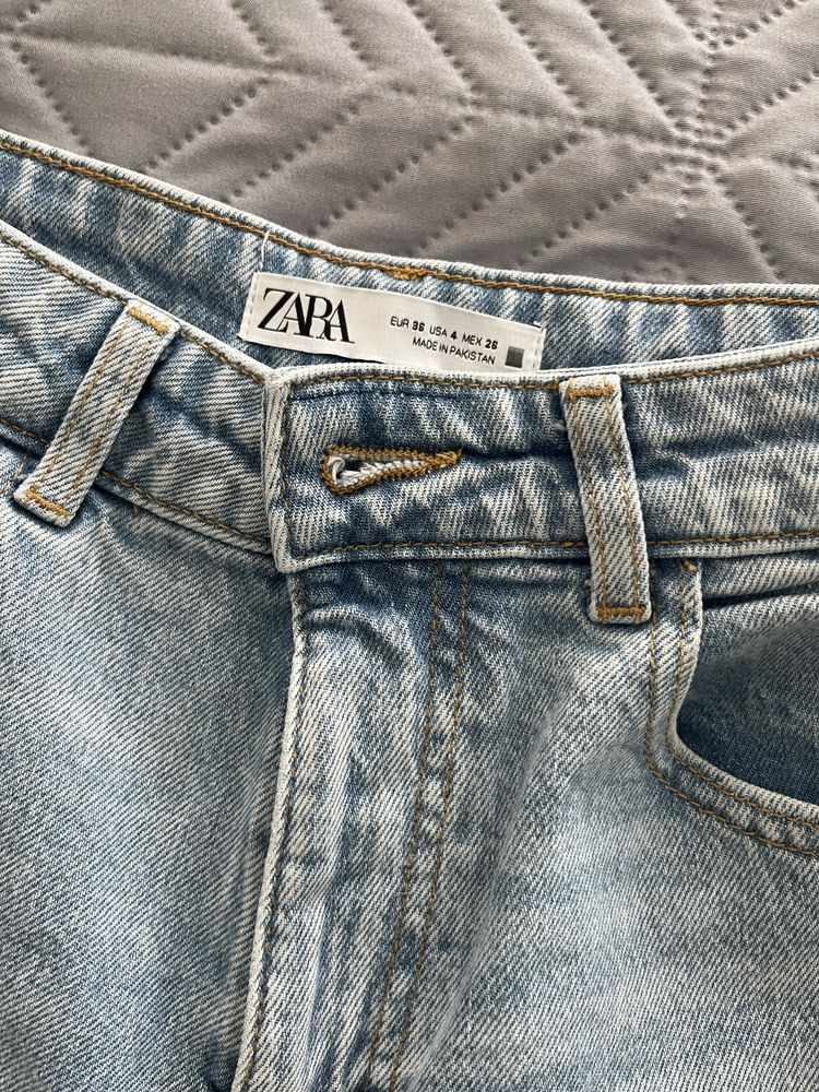 Нови дънкови къси панталонки Zara