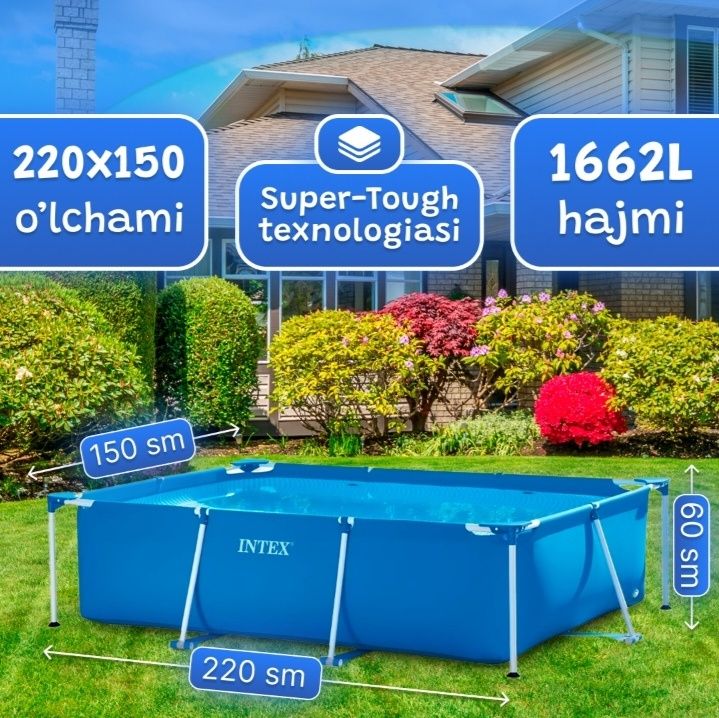 INTEXdan ajoyib basseyn