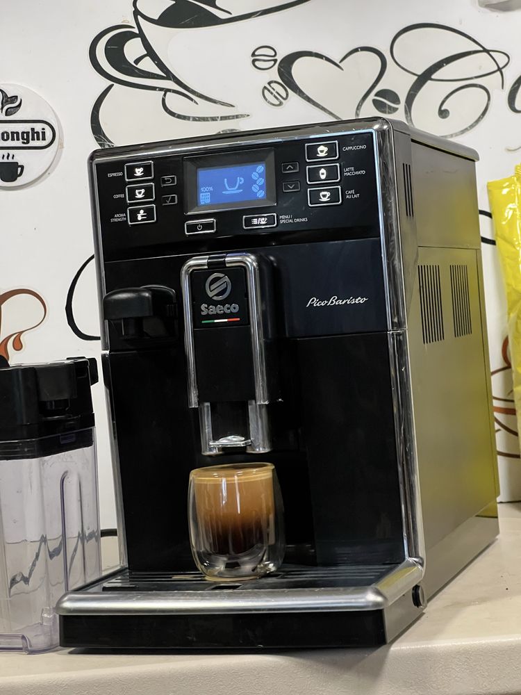 Кафемашина кафе автомат Saeco PicoBarista с гаранция