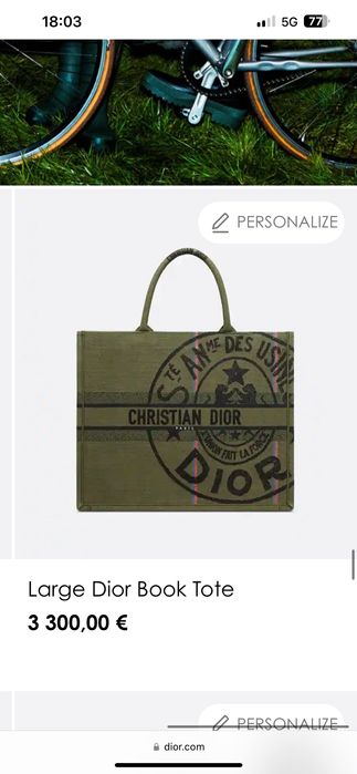 Dior book tote лимитирана колекция 100% оригинал