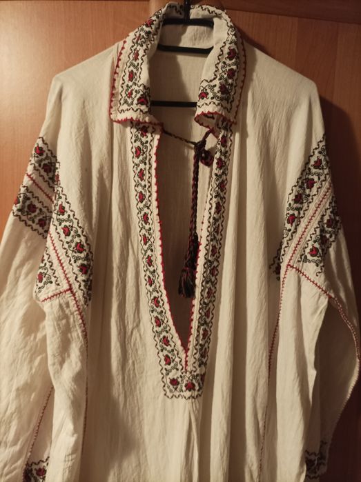 Cămașă populară autentică bărbătească - Muntenia