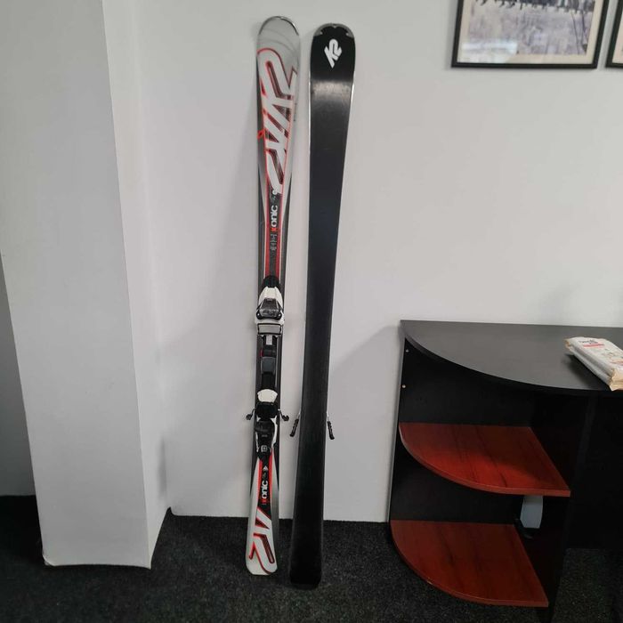 Ski/schi, all-mountain K2, 163 cm+legaturi Marker,impecabile, ca noi.