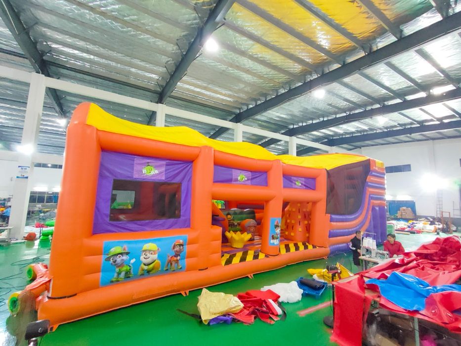 Надуваем замък - Пес Патрул