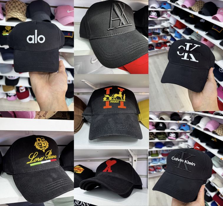 Шапки Adidas,Nike,karl,gucci,diorArmani,Under Armour,alo,DSQ2,Tommy,CK