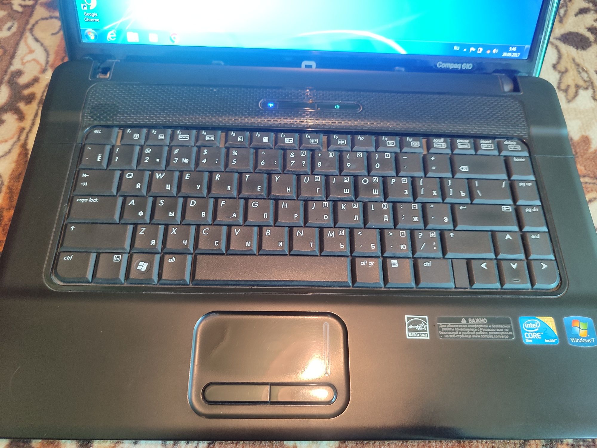 HP Compaq Noutbuk Core2 Duo