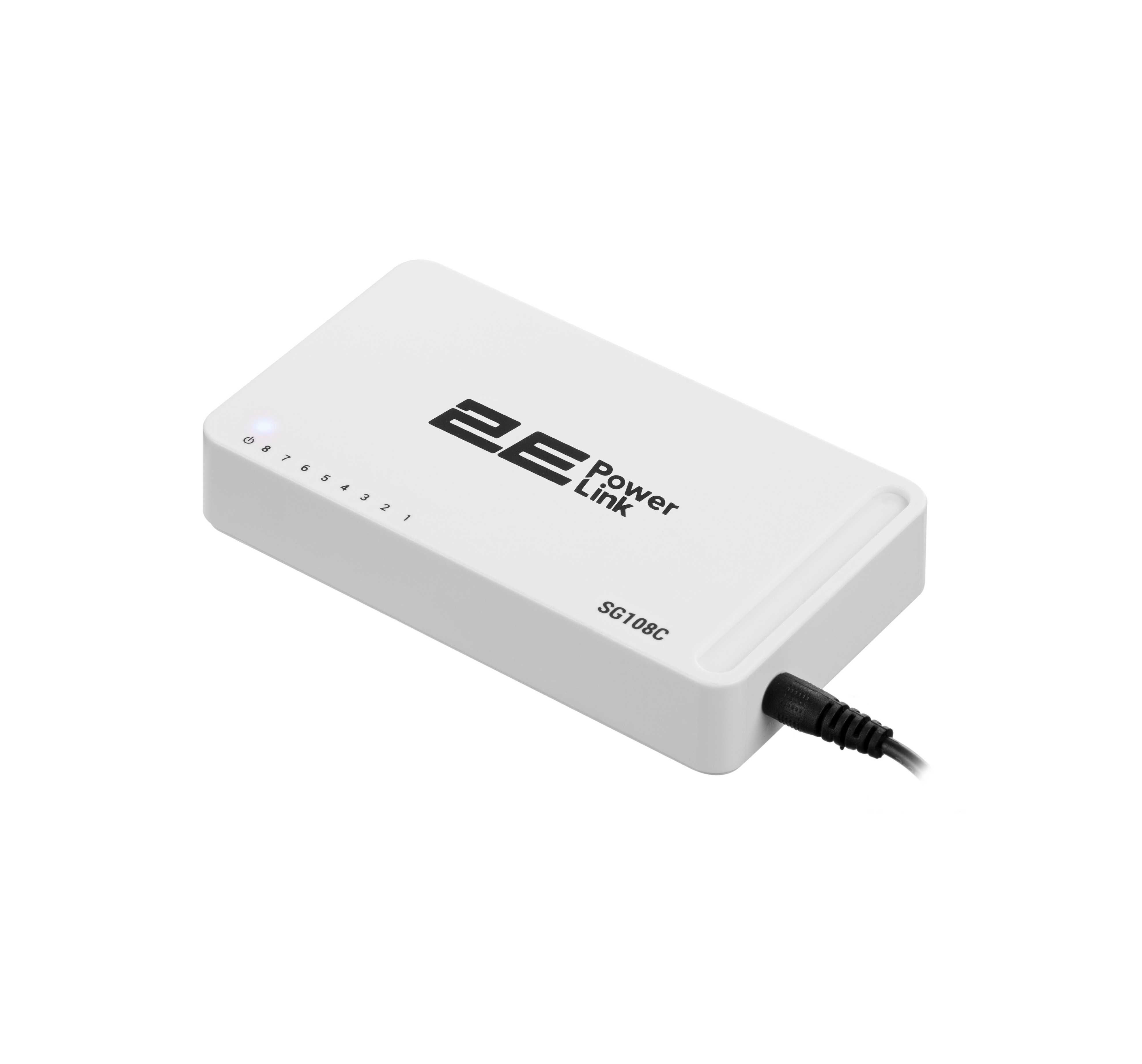 } Акция Коммутатор 2E PowerLink SG108C 8xGE, Гигабитный, неуправляемый