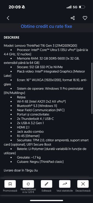 Lenovo thinkpad t16 gen e