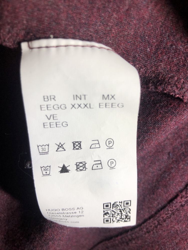 Блуза с дълъг ръкав Hugo Boss