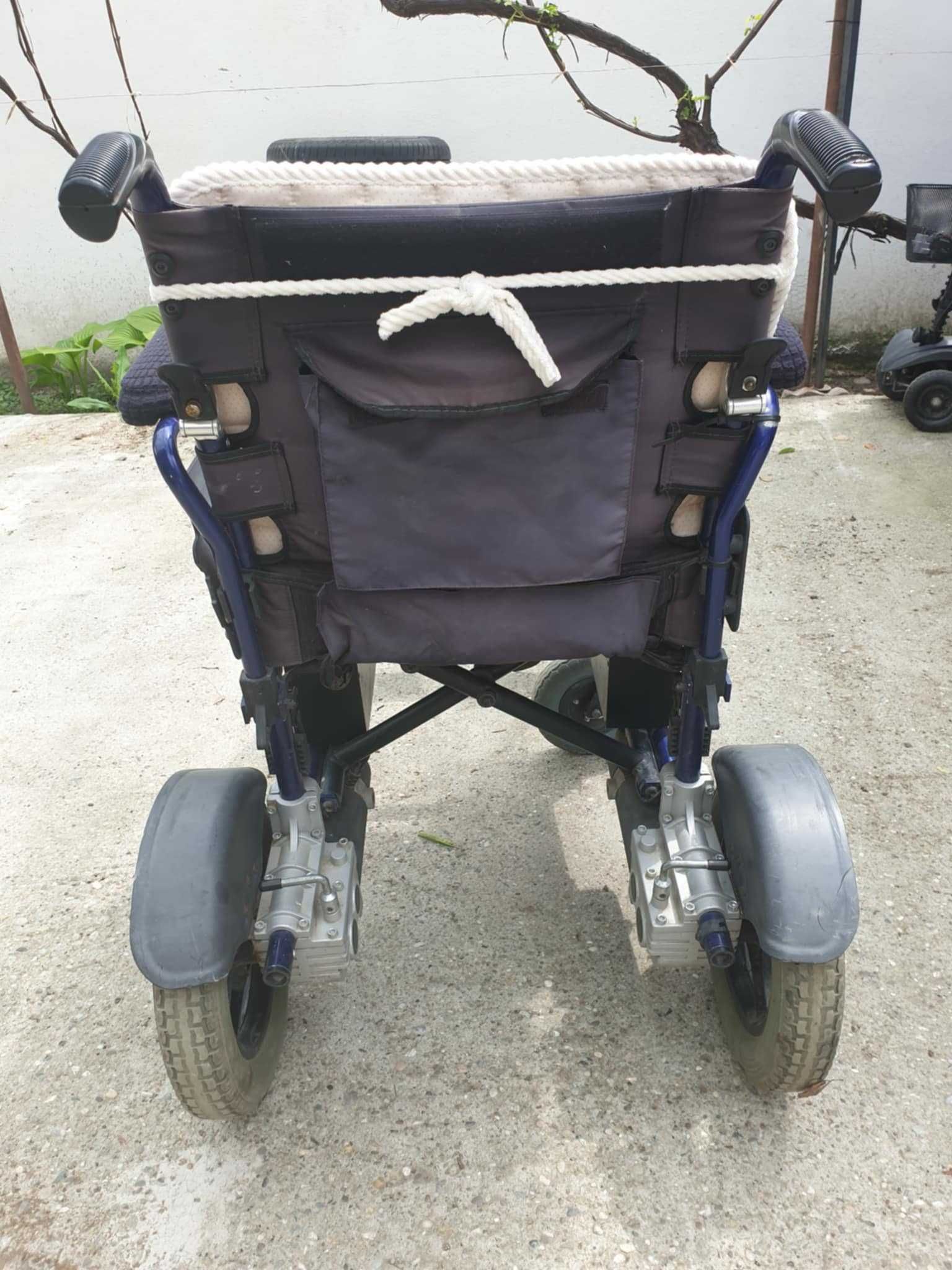 Scaun carut carucior electric pliabil dizabilitati. bat. noi !
