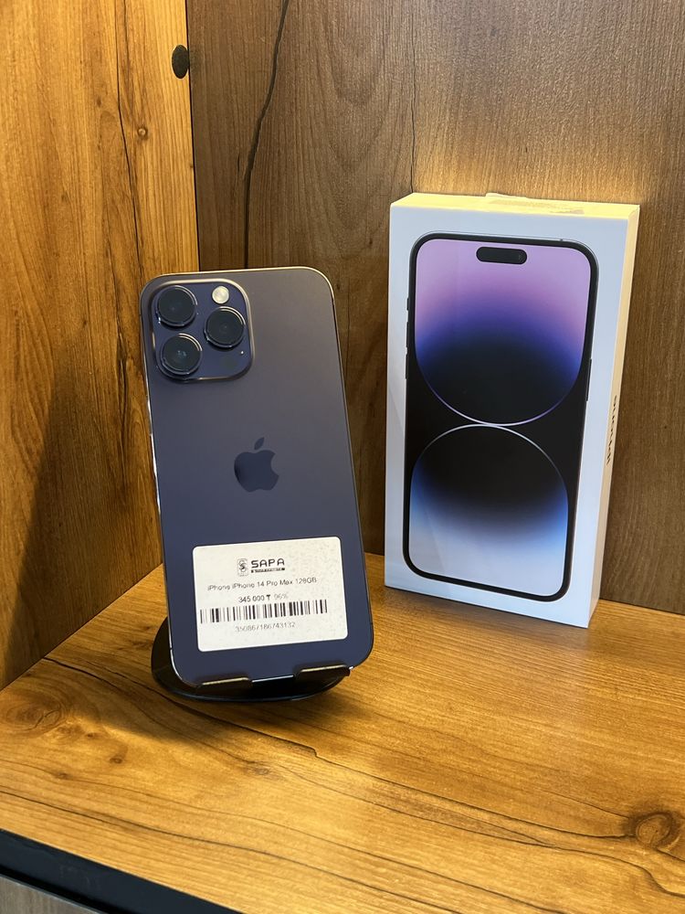 iPhone 14 Pro max 128GB 96% | deep purple