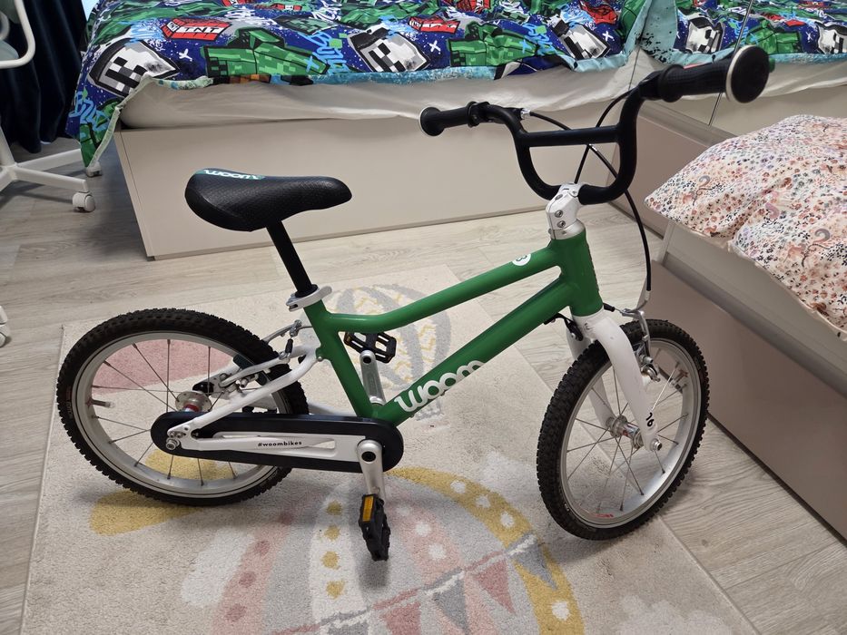 Bicicleta Woom 3 verde