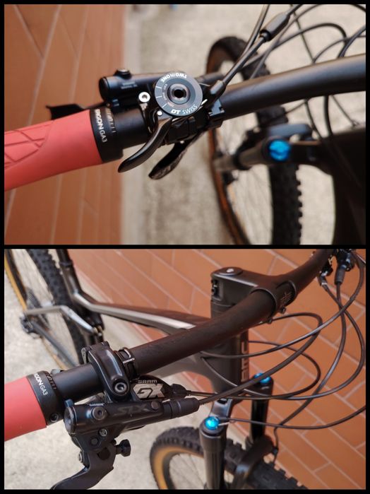 Bicicleta full suspension BMC Speedfox One, carbon, roti 29 tubeless