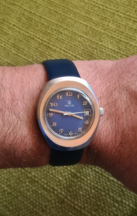 Ceas Revue Mecanic Elvetian Swiss Made Cadou Barbati