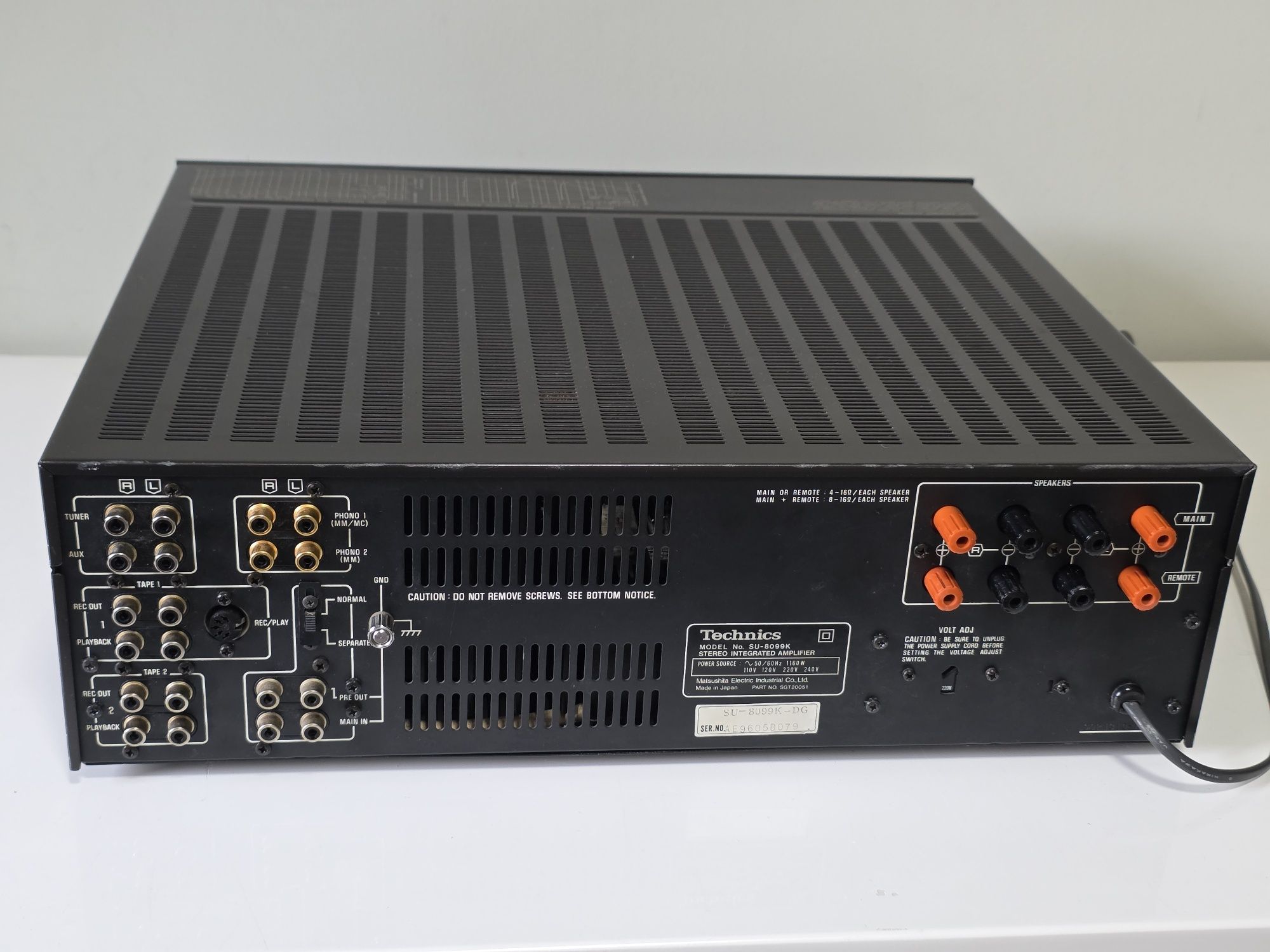 Technics SU-8099K stereo integrated amplifier