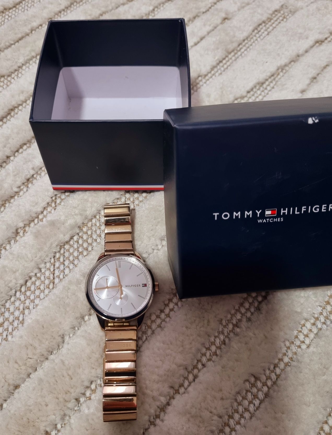 Ceas Tommy Hilfiger Broke rose gold