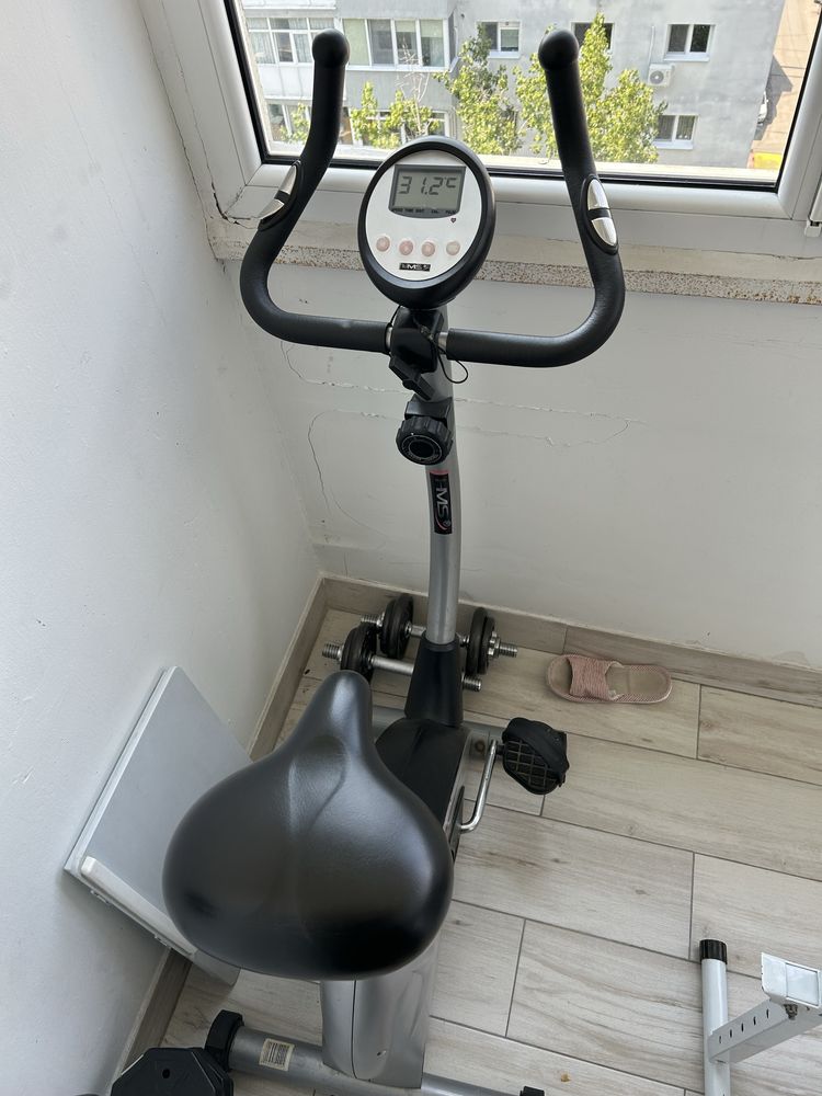 bicicleta fitness+ banca fitness