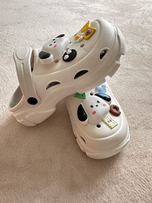 Чънки сандали тип крокс с джибити, различни размери