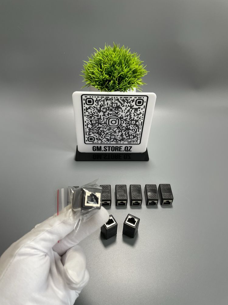 Адаптер-переходник витой пары RJ45
