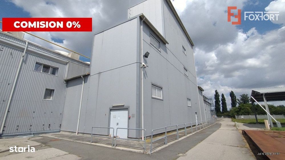 COMISION 0% Hala de productie si depozitare, corp administrativ si bir