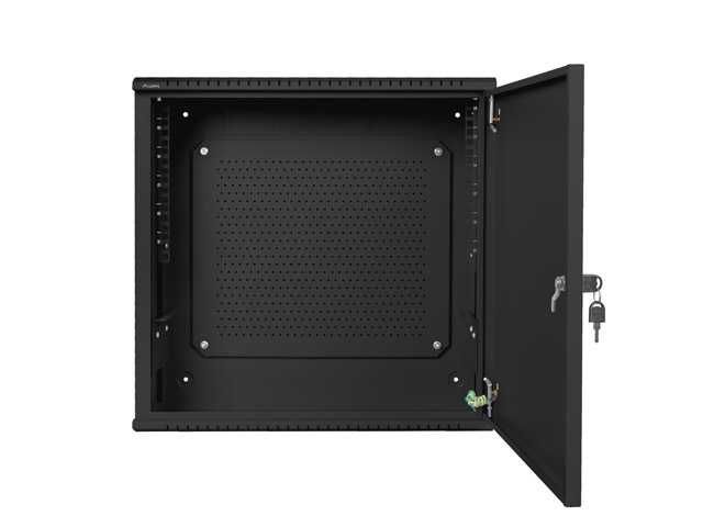 Rack 19" Lanberg 6U+3U/540X200 Profil Redus, Negru (Asamblat)
