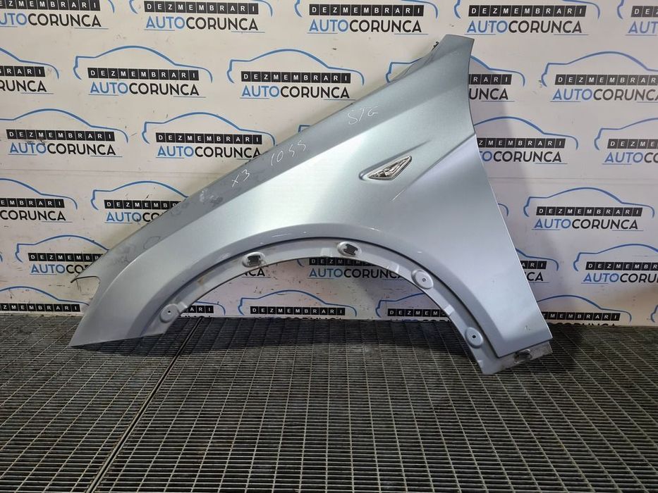 Aripa Stanga Fata BMW X3 F25 2010 - 2014 4 Usi GRI (1044) ZGARIATA