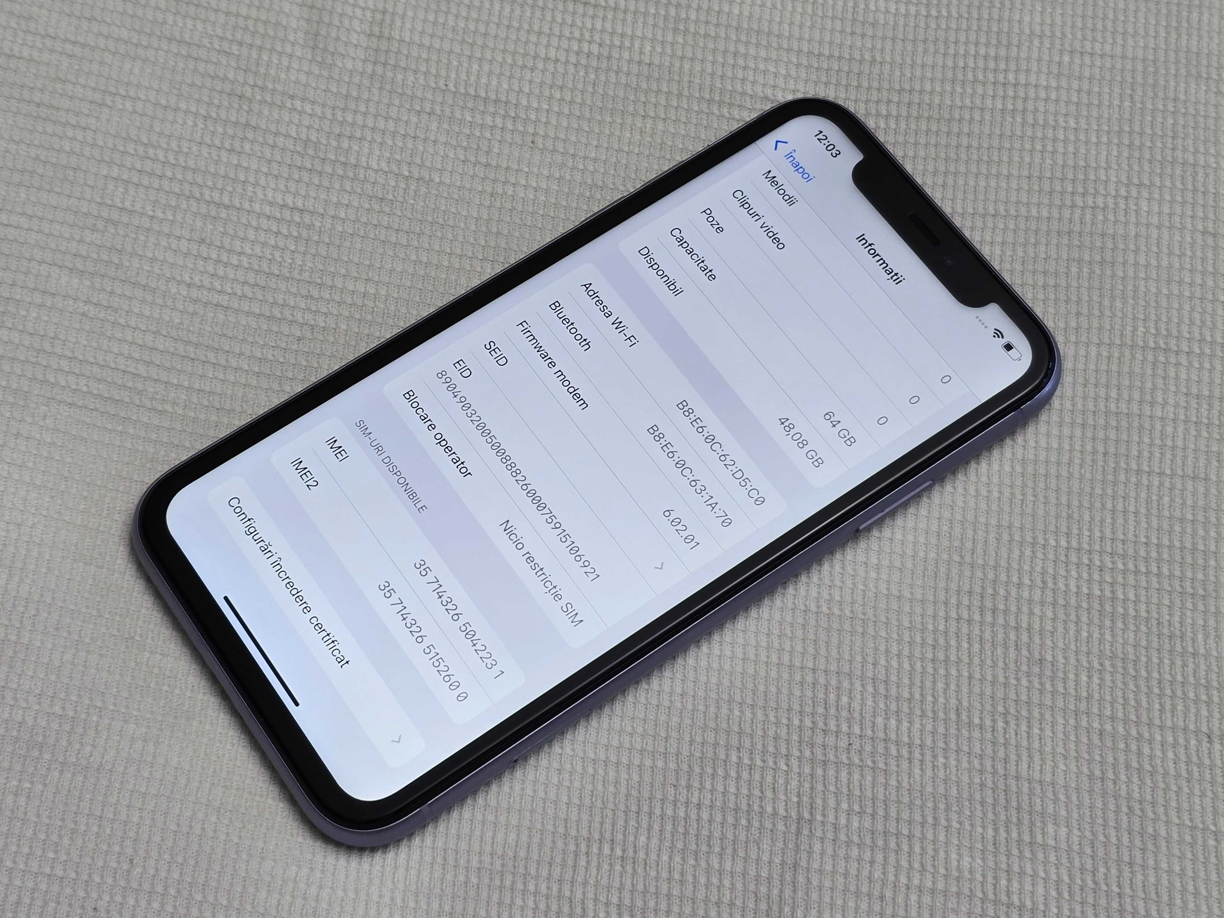 Iphone 11 Purple 10/10 Liber