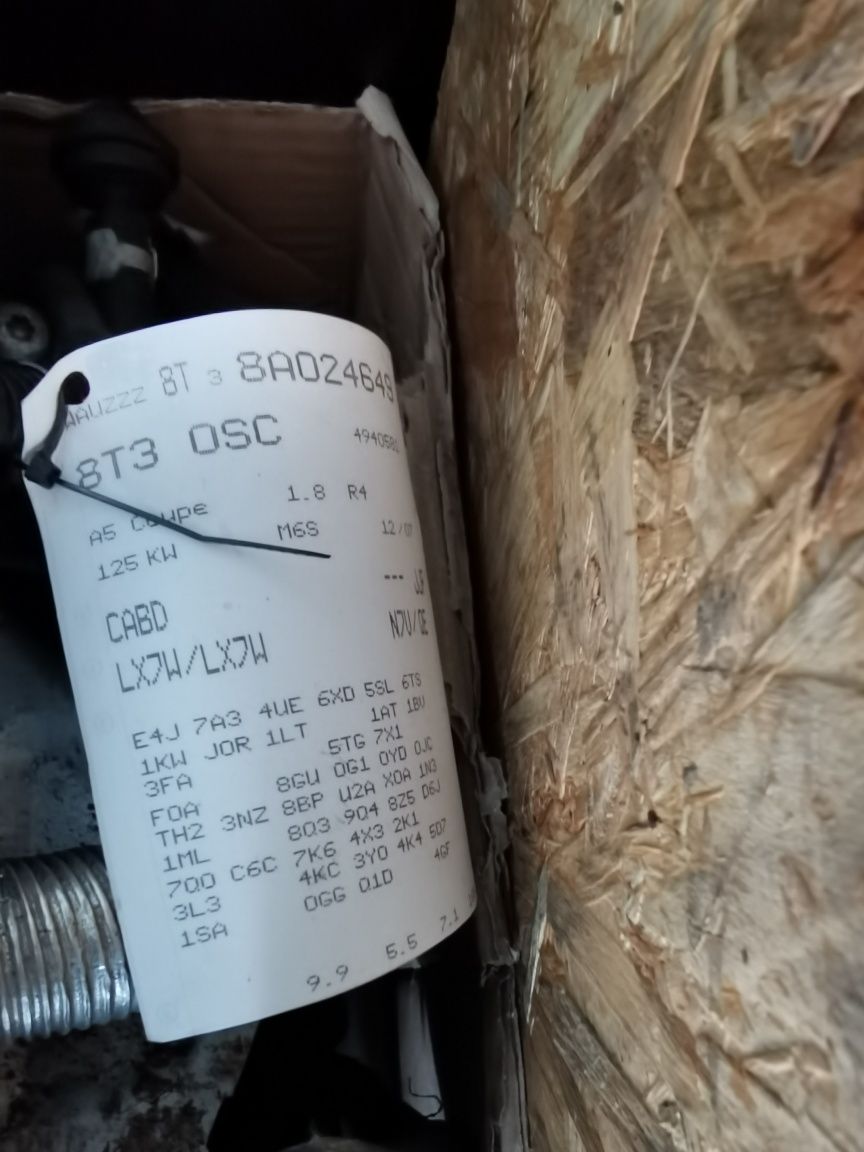 Motor Audi a4 b8 a5 1.8 tfsi cabd import Germania