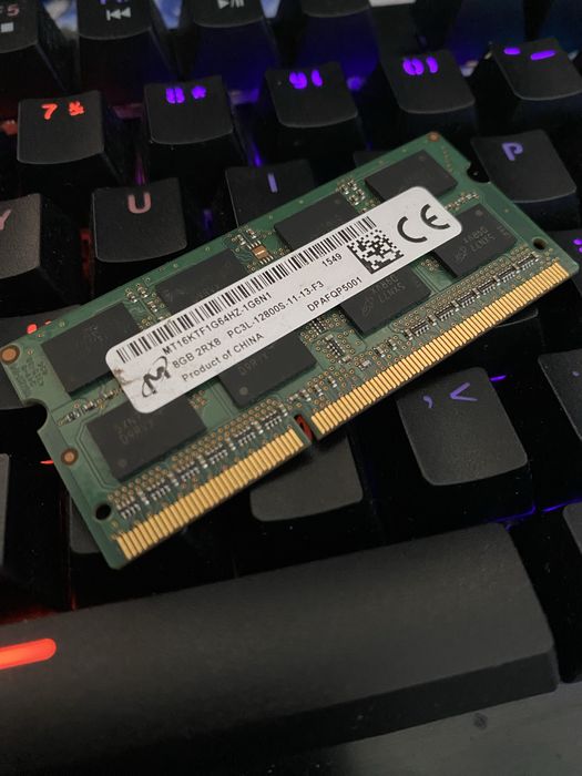 x2 rami laptop 8GB