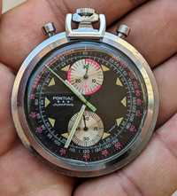 Vintage Pontiac Jumping Pocket Chronograph Valjoux 7733