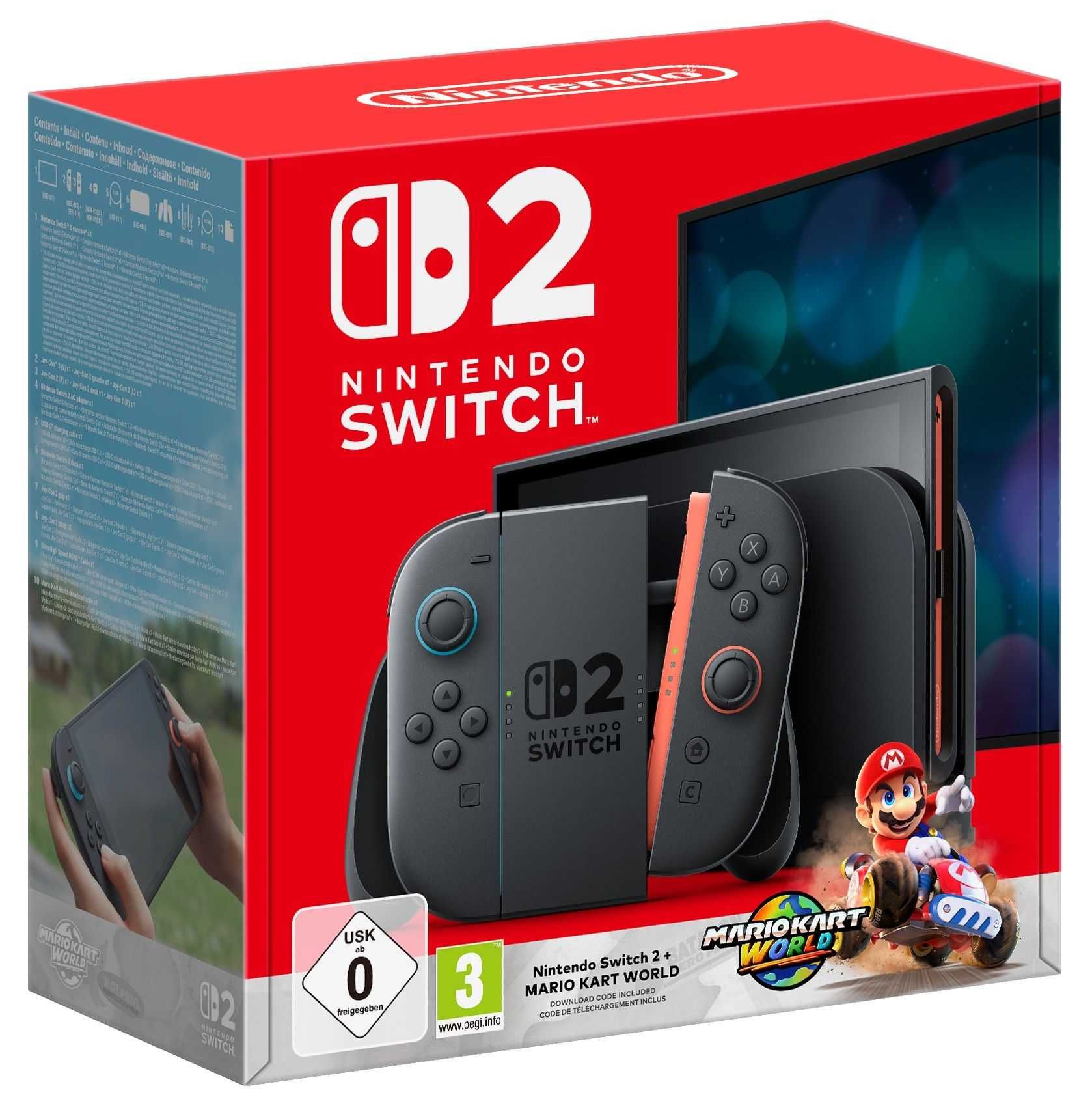 Конзола Nintendo Switch 2 + Mario Kart World Bundle/ на Изплащане!