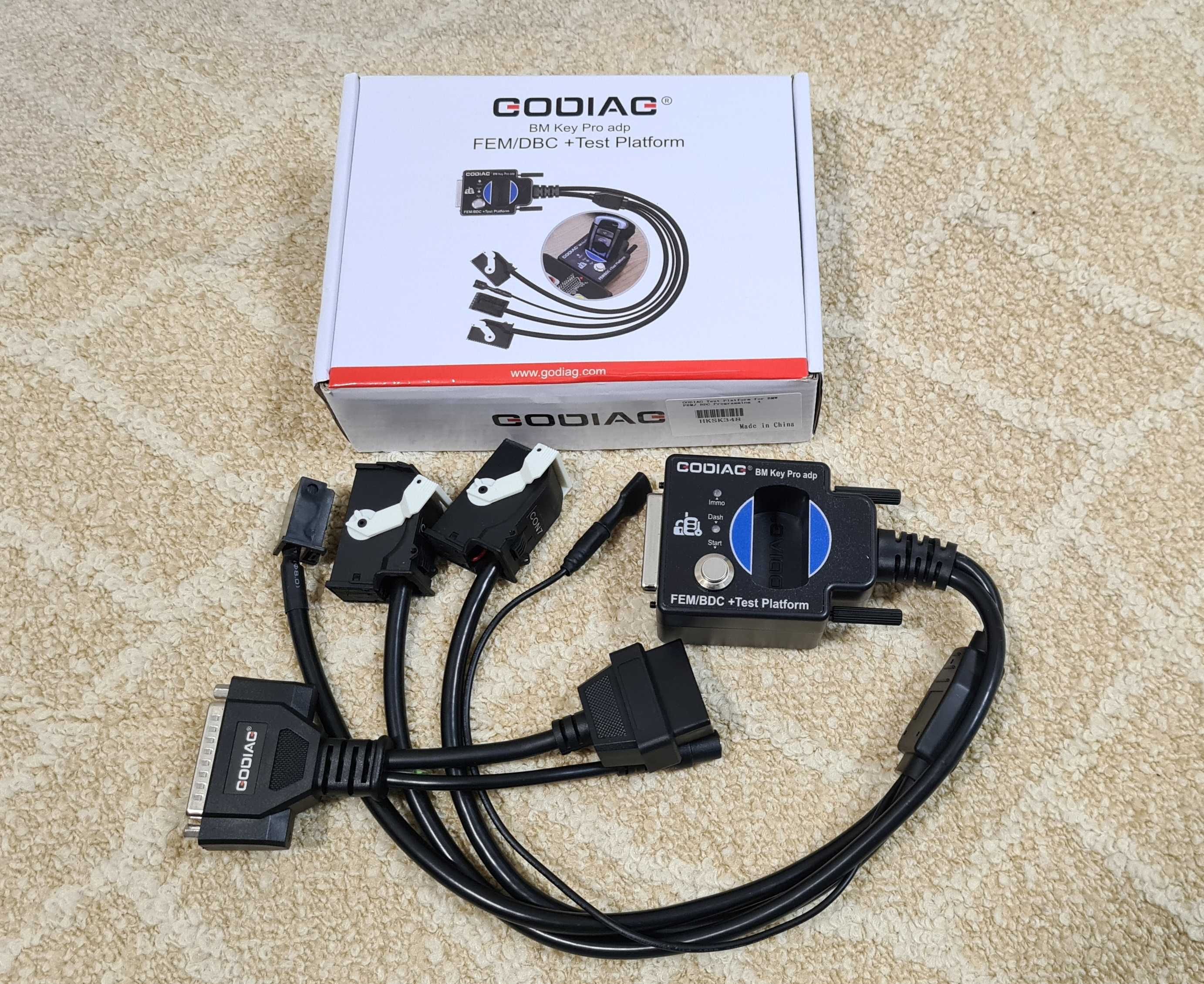 GODIAG Platforma testare BMW FEM/BDC Programare Autel IM608 VVDI2 CGDI