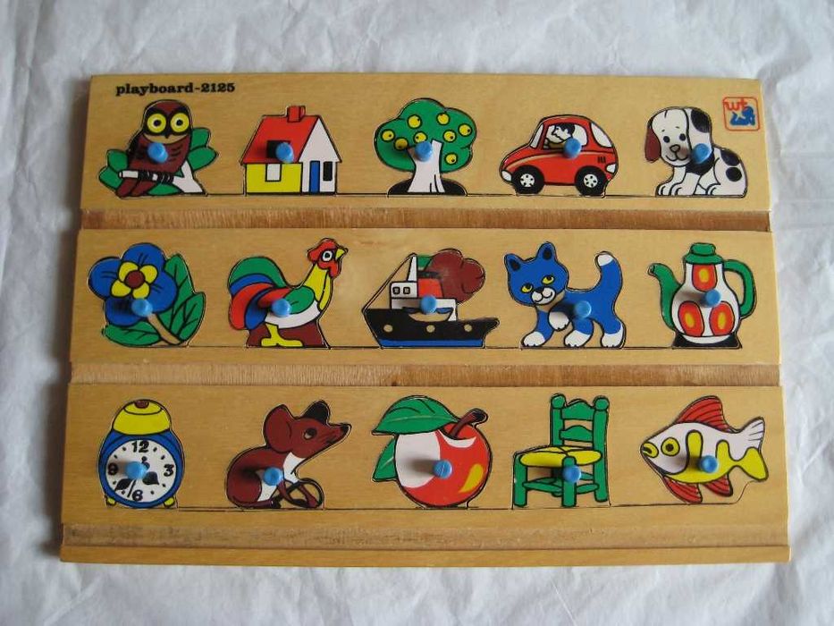 Образователна играчка пъзел за подрастващи деца