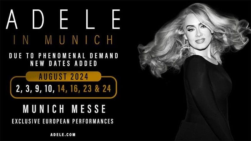 Adele in Munich - 2 bilete