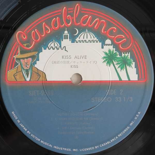 Vinil 2XLP "Japan Press" Kiss – Alive! (VG+)