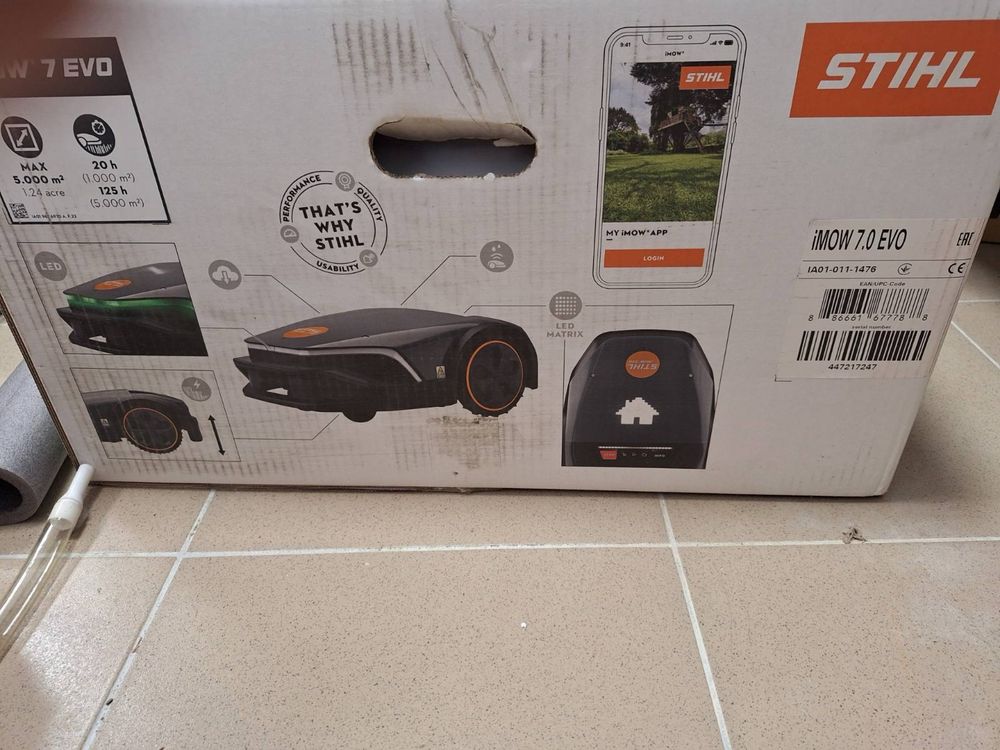 Stihl evo 7 imow робот