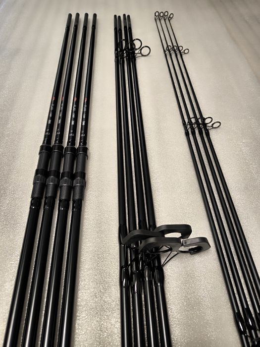 SET 4 Lansete CRAP FL FLX8 3.90M 3Segmente 3.5LBS