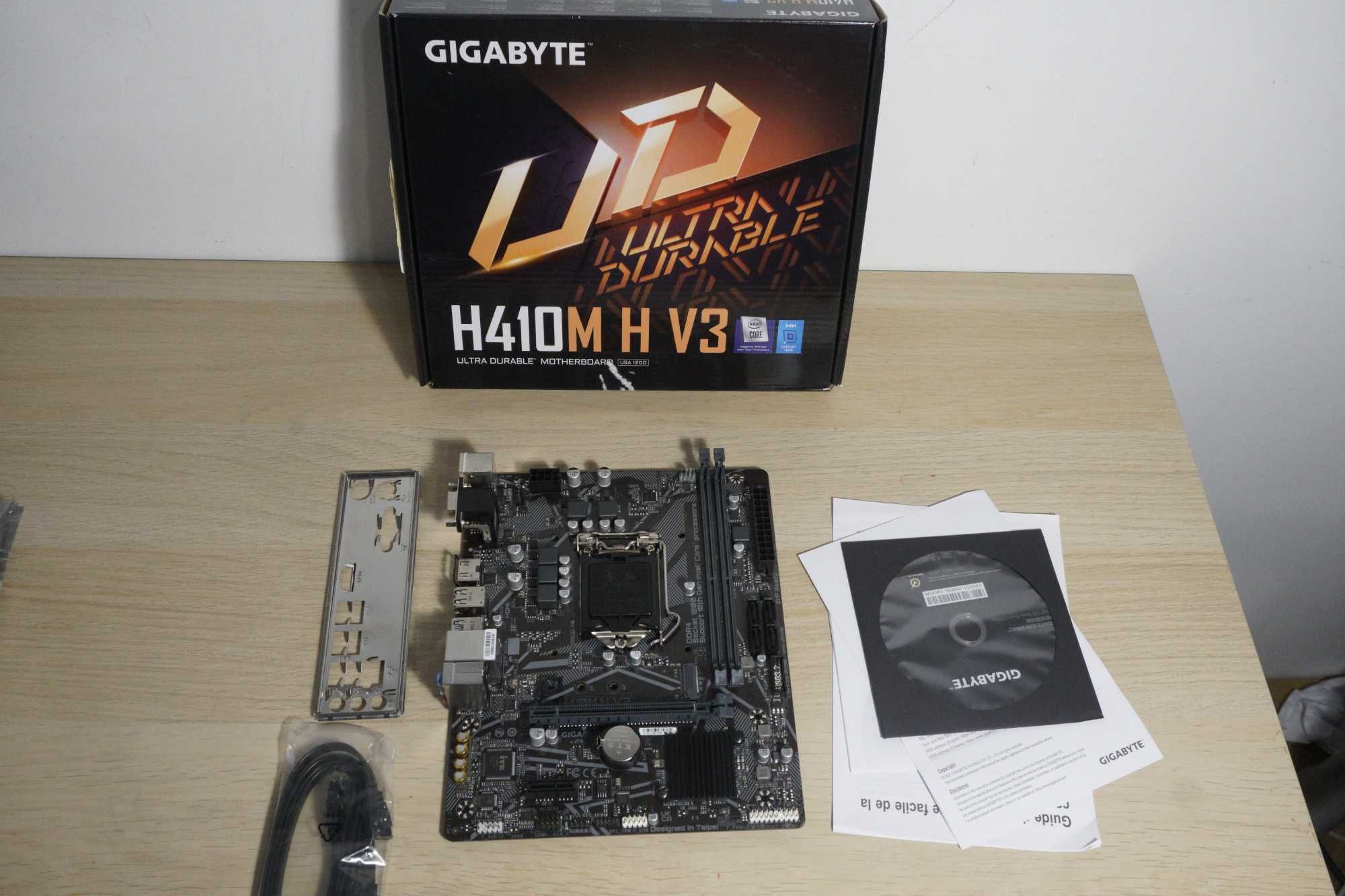 Дъно дънна платка Gigabyte H410m H V3 / LGA 1200 / Има m.2 (вкл ДДС)